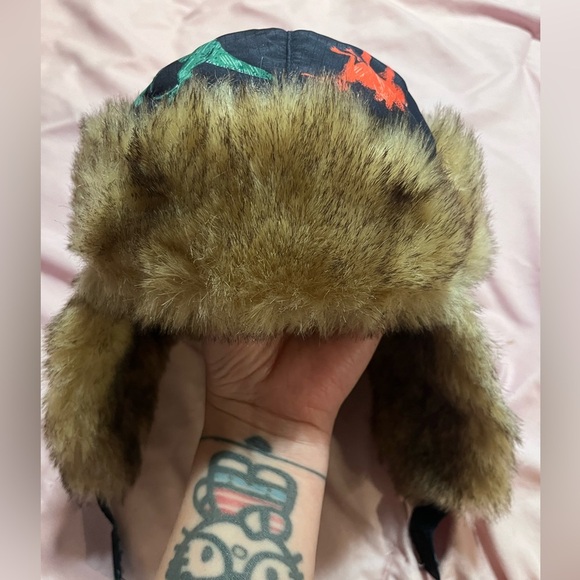 Baby Dinosaur Trapper Hat - Picture 1 of 5
